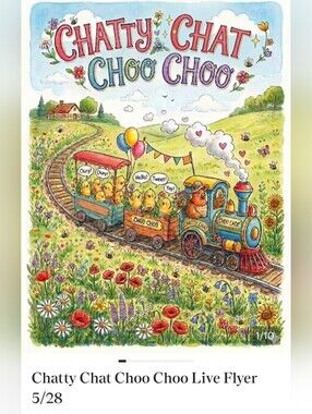 CHATTY CHAT CHOO CHOO TRAIN SHOW!